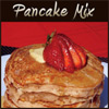 <strong>Our pancakes are fluffy and moist.  Top with your favorite syrup, fresh fruit or enjoy them plain!</strong><br><strong>Made with:</strong> Organic Unbleached Flour, Organic Evaporated Cane Juice, Aluminum Free Baking Powder (Sodium Acid Pyrophosphate, Sodium Bicarbonate,   Corn Starch, Monocalcium Phosphate), Organic Flaxseed and Sea Salt<br><strong>Just Add:</strong> 3 c Milk, 6 T Canola Oil or Butter, 2 Large Eggs, 1 T Canola Oil (for the skillet), ½ t Vanilla, ½ t Cinnamon (optional), Zest of 1 Orange (optional)